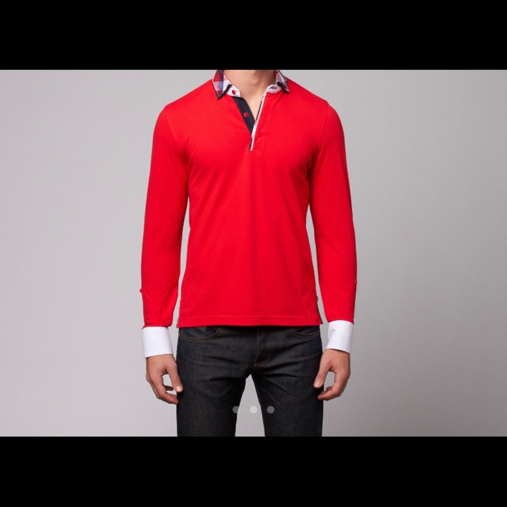 Perruzo large red shirt